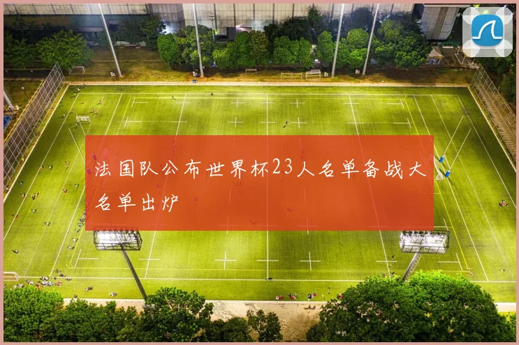 法国队公布世界杯23人名单备战大名单出炉