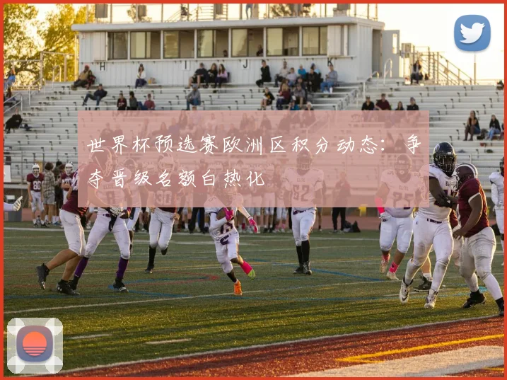 世界杯预选赛欧洲区积分动态：争夺晋级名额白热化